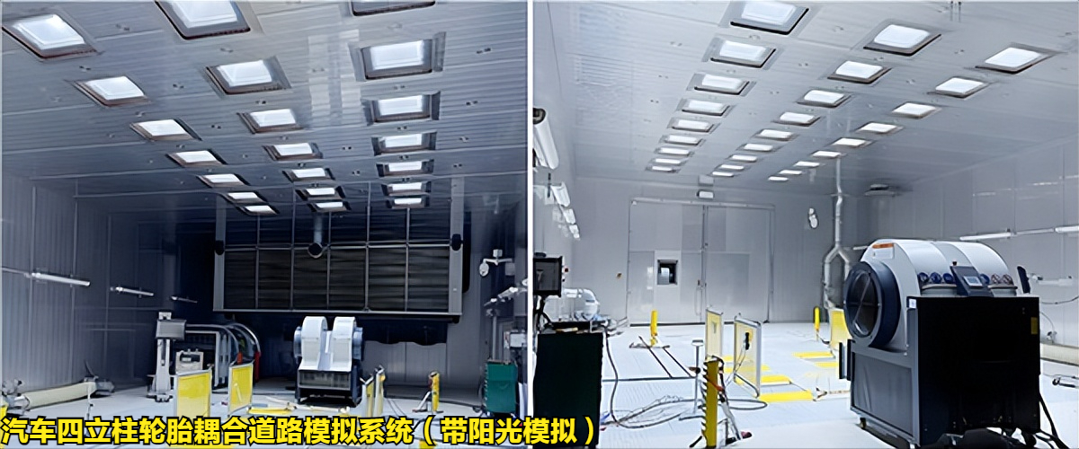 汽車四立柱輪胎耦合道路模擬系統（帶陽光模擬）整體介紹(圖2)